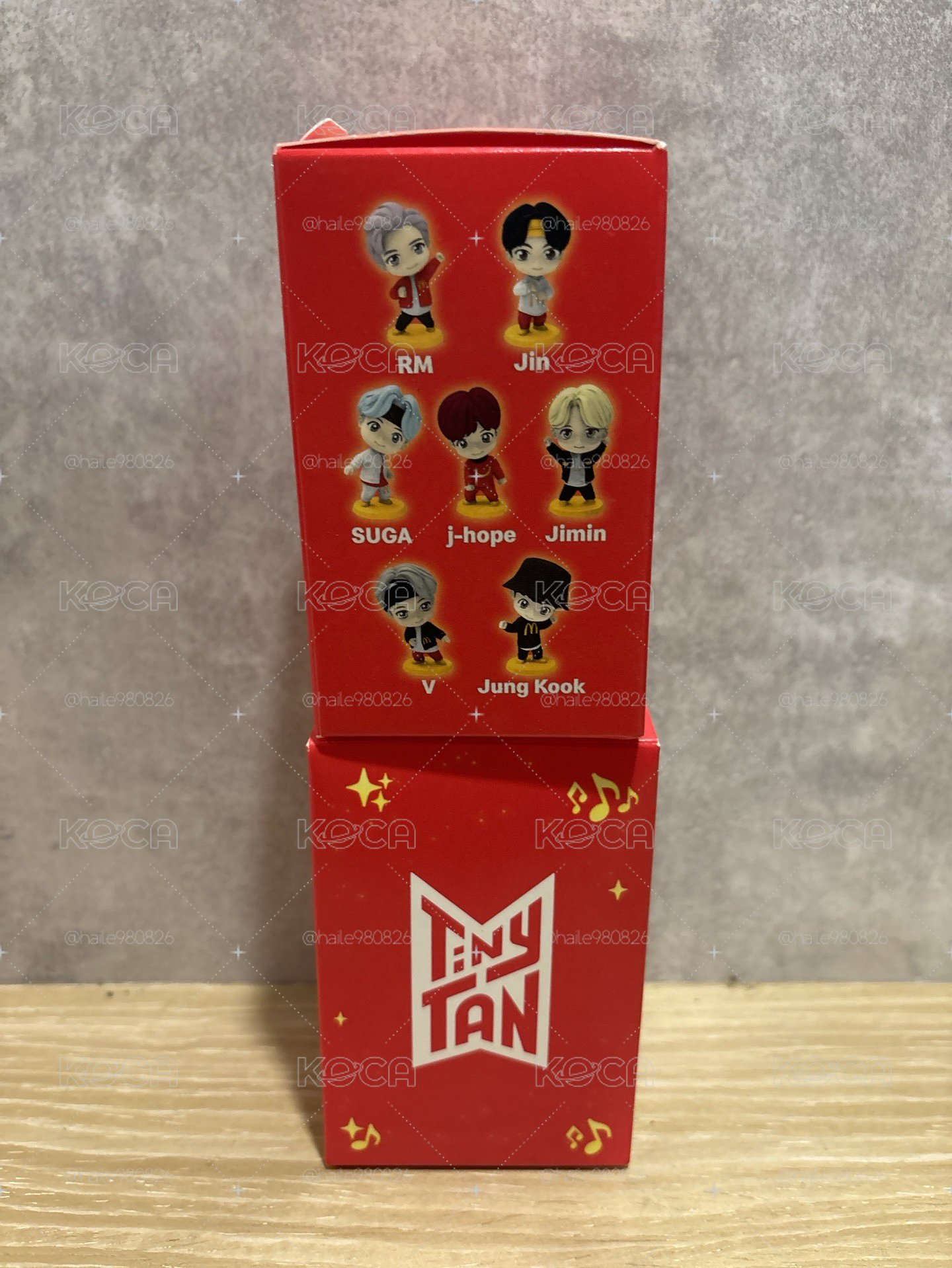 BTS Tiny Tan 麥當勞聯名 盲盒٩(˃̶͈̀௰˂̶͈́)و