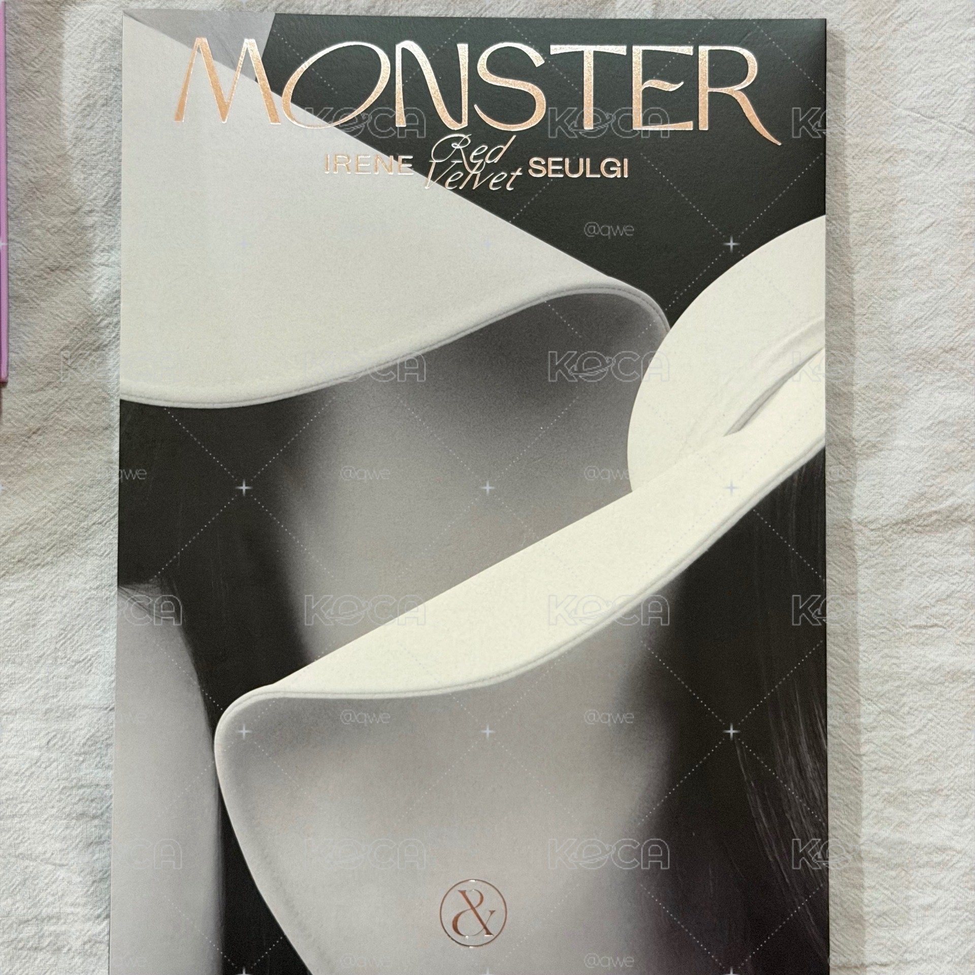 Irene & Seulgi(Red Velvet) MONSTER 專輯 BASE NOTE版 空專