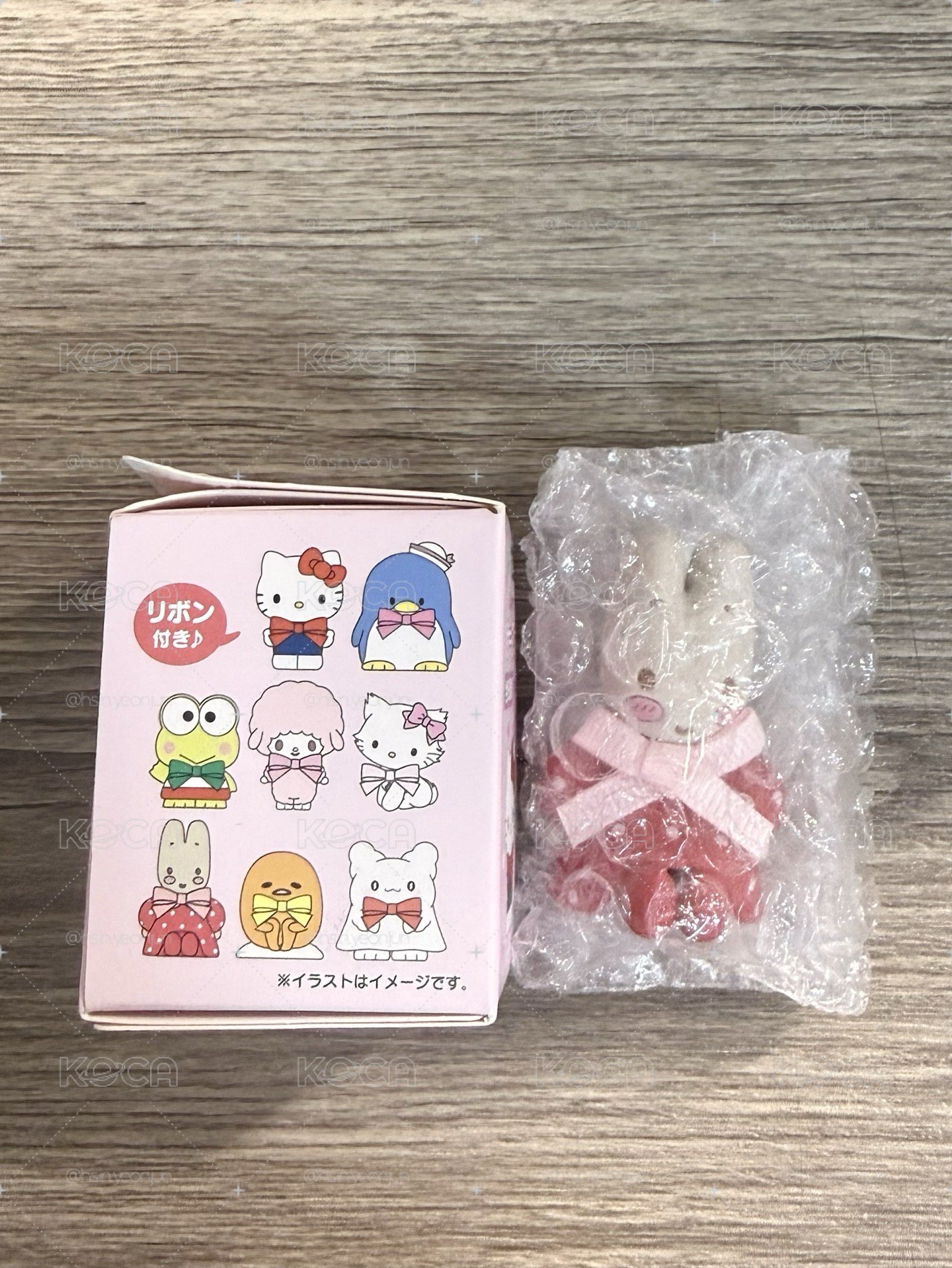 三麗鷗角色大賞 第2彈 三大隨機公仔徽章A款