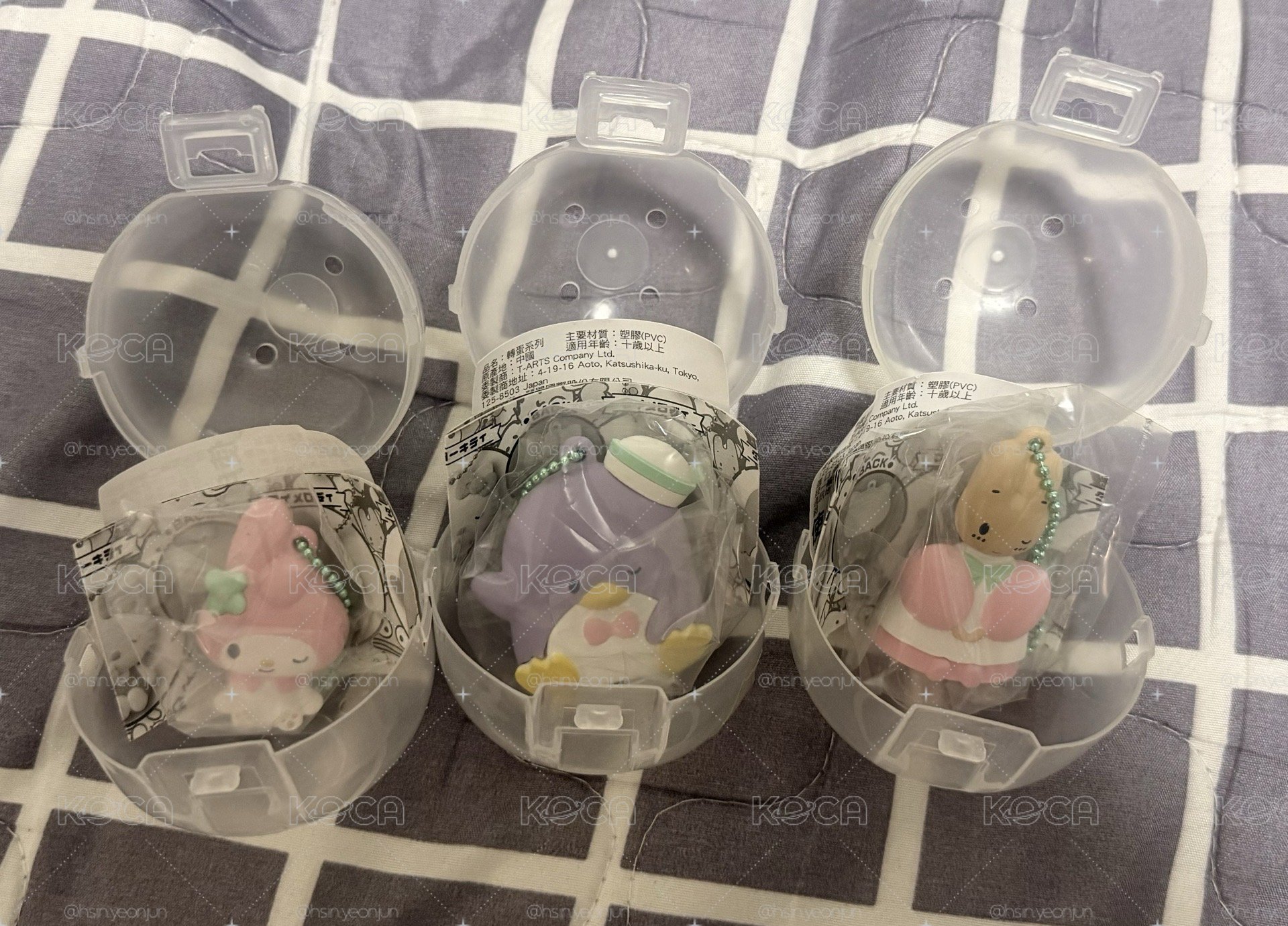 TAKARA TOMY ARTS 扁扁吊飾扭蛋