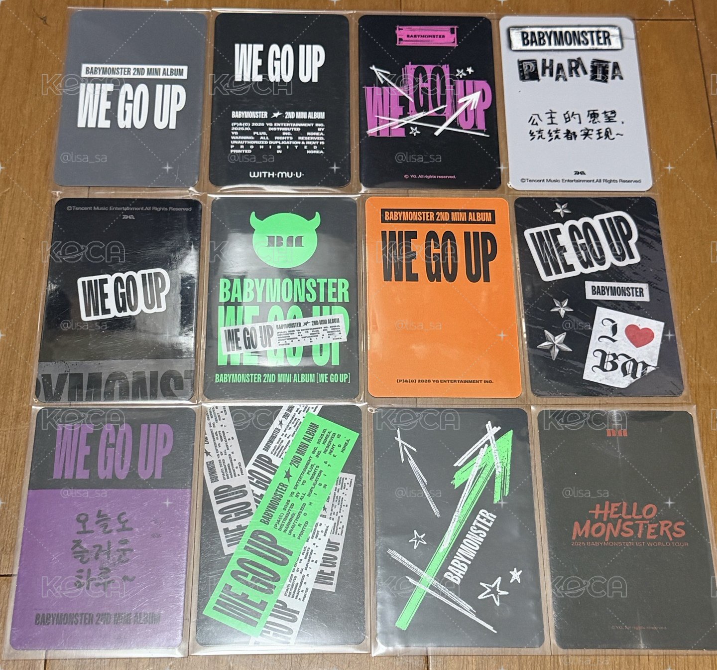 we go up特典&專卡