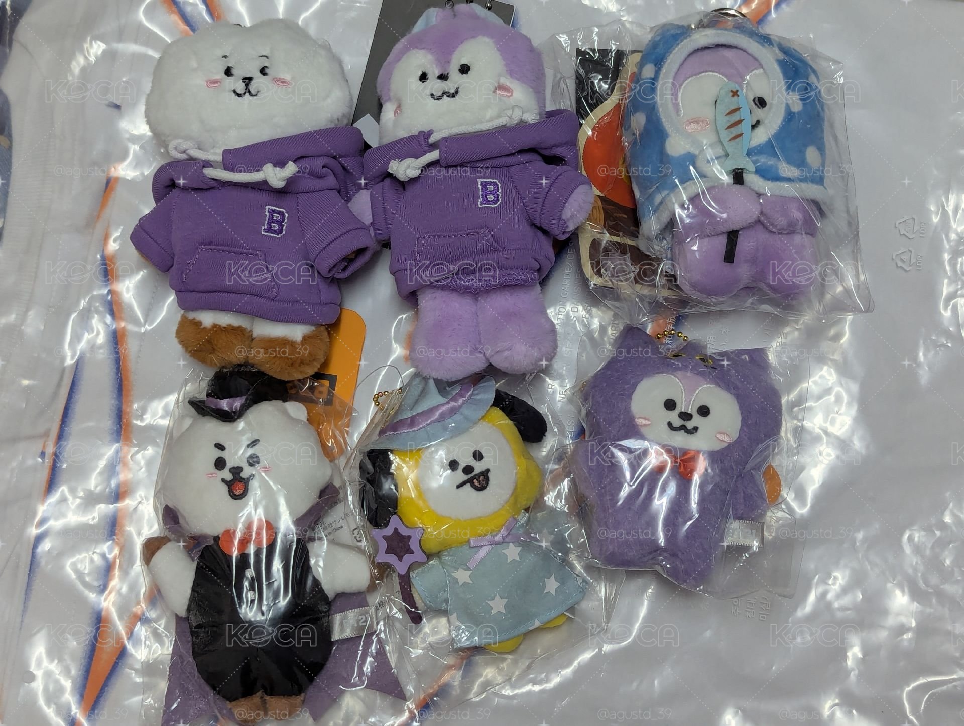 BT21 娃娃 吊飾 BTS
