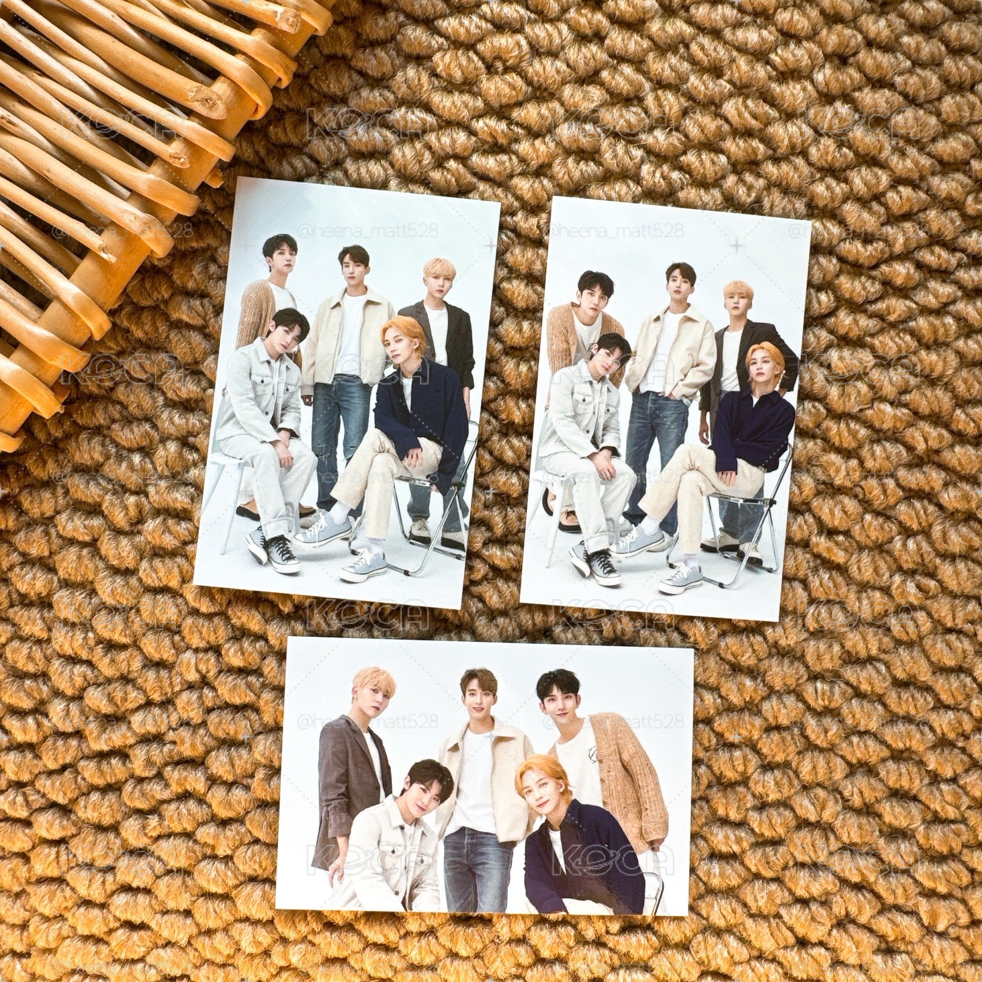 Seventeen 主唱隊 克拉島隨機小卡 三張不拆