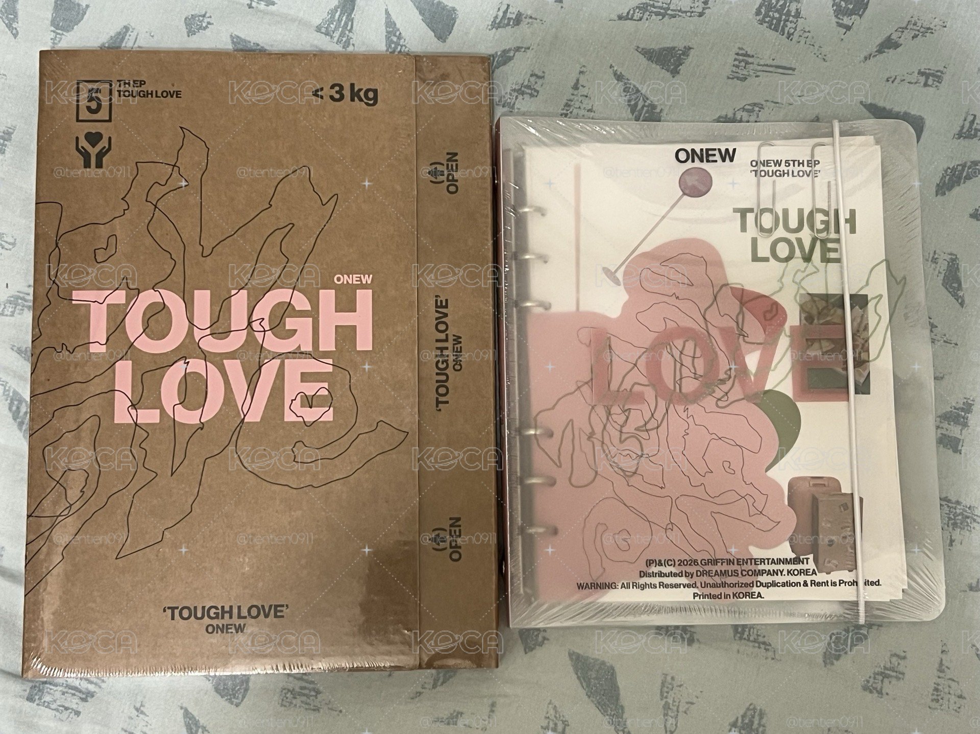 溫流 TOUGH LOVE 未拆專 (BOOK+NOTE)