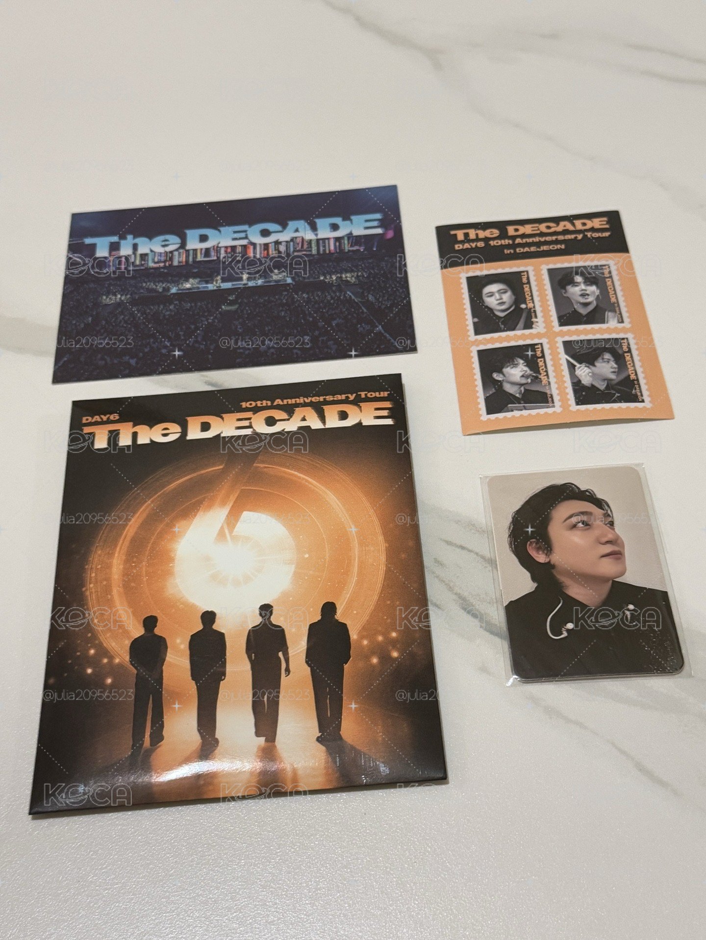 DAY6 大田Day1入場禮（除了沒有壓克力板其他都有）