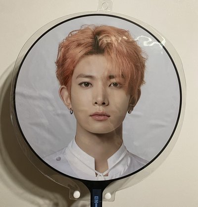 ⁠【現貨整圖售】李羲承 EVAN 小盤｜扇子 + 小卡4張