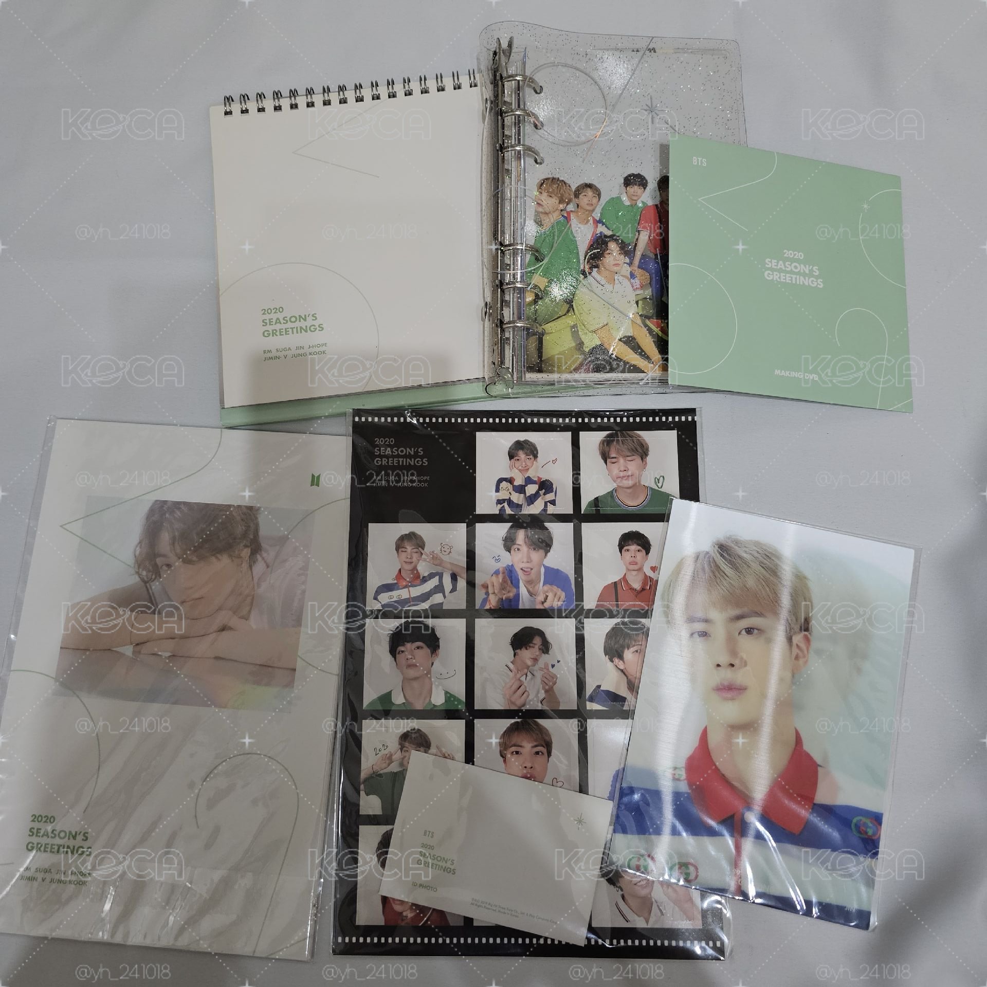 BTS 2020 Season's greeting(部分）