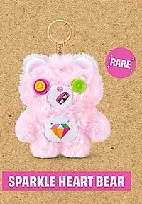 carebear彩虹熊 5吋 隱藏款 吊娃 Sparkle heart bear