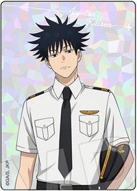 咒術迴戰×羽田機場 玻璃閃 透明卡 