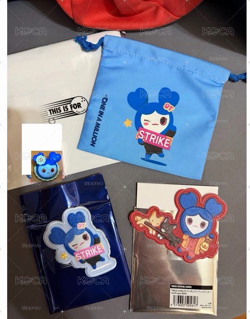 韓國 日本 TWICE 巡迴 六巡 演唱會 THIS IS FOR 新國立 週邊  刺繡貼紙 子瑜 Tzuyu 泡澡球