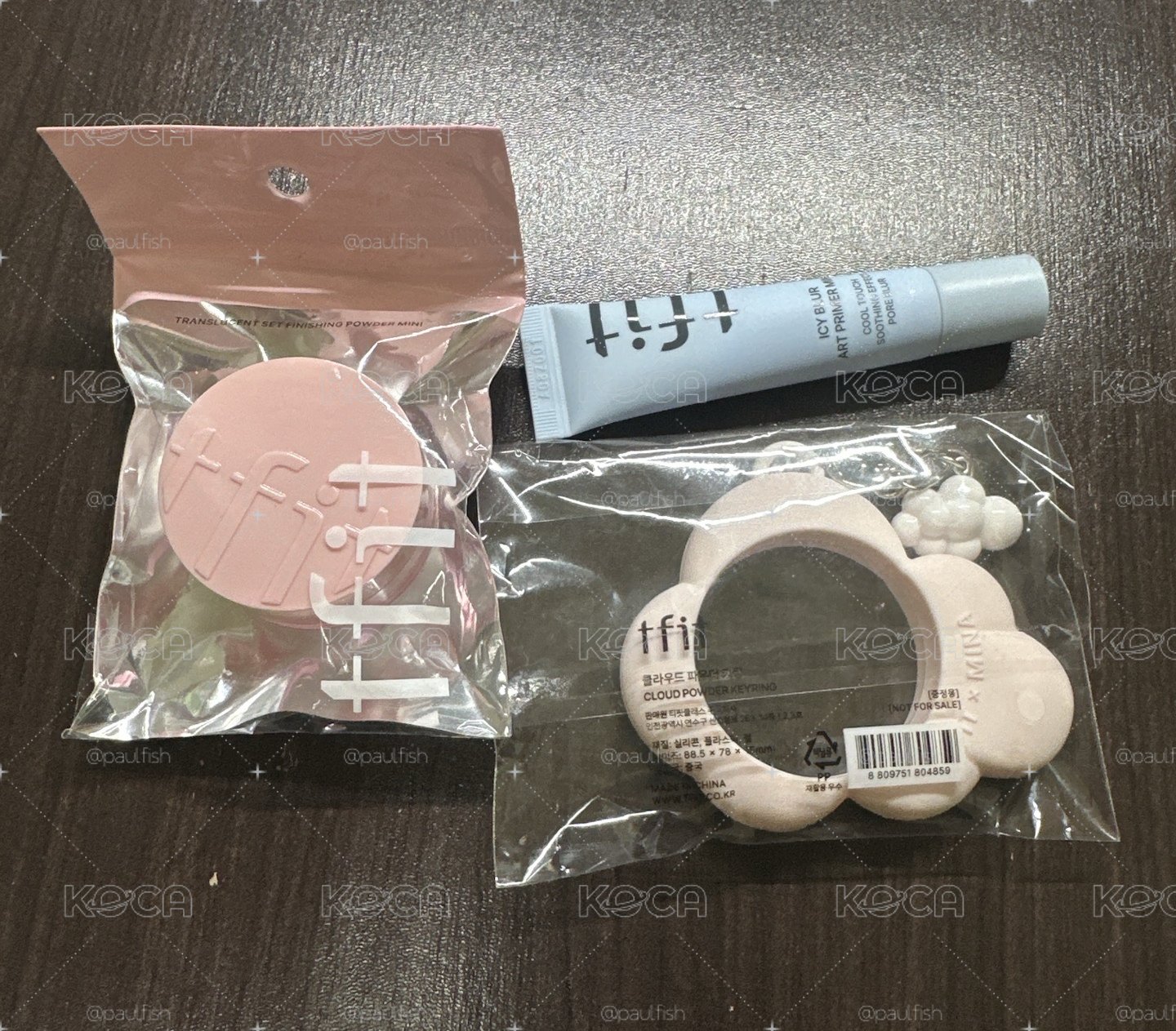 tfit 蜜粉 妝前乳 （含一個吊飾）