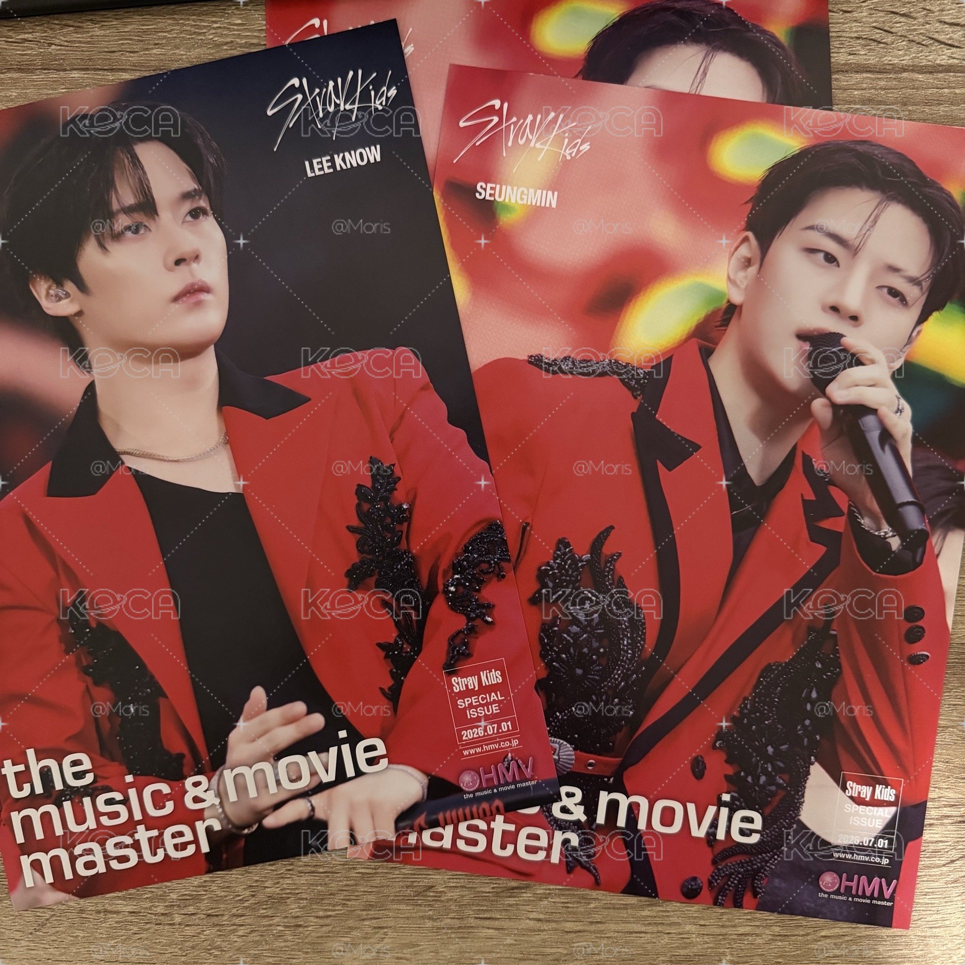 Stray kids dominate 日本Blu-ray HMV 迷你小海報 旻玟