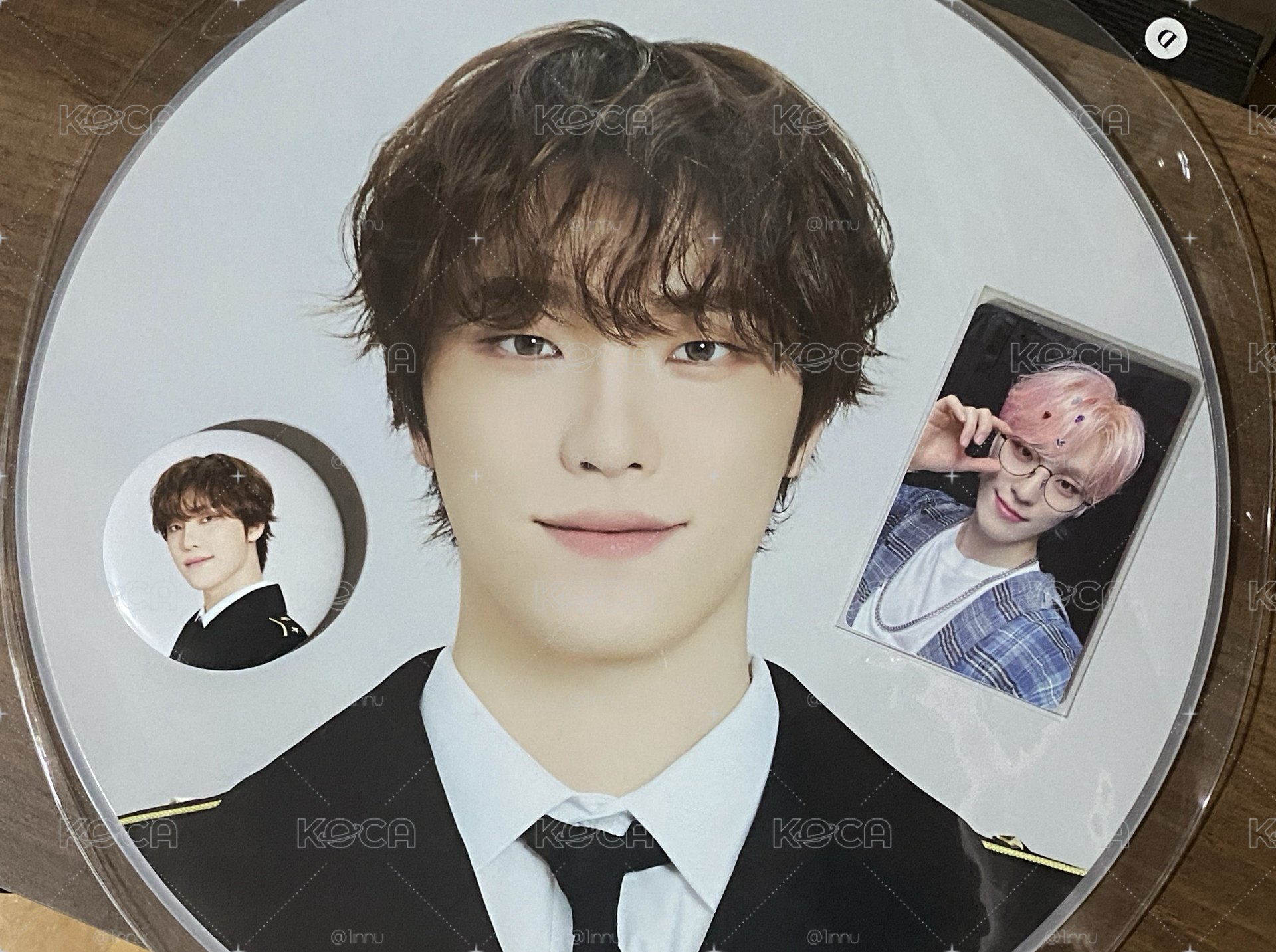 seventeen Dino 小盤｜26’克拉島 應援扇、徽章