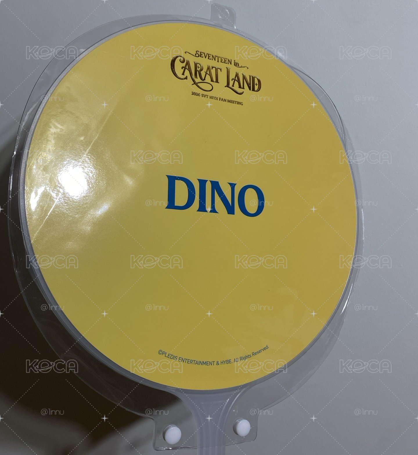 seventeen Dino 小盤｜26’克拉島 應援扇、徽章