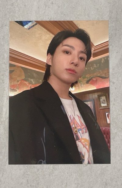BTS｜Jungkook 柾國｜《GOLDEN》官方韓國線下通路限定 巨型PVC幸運卡 Lucky Draw