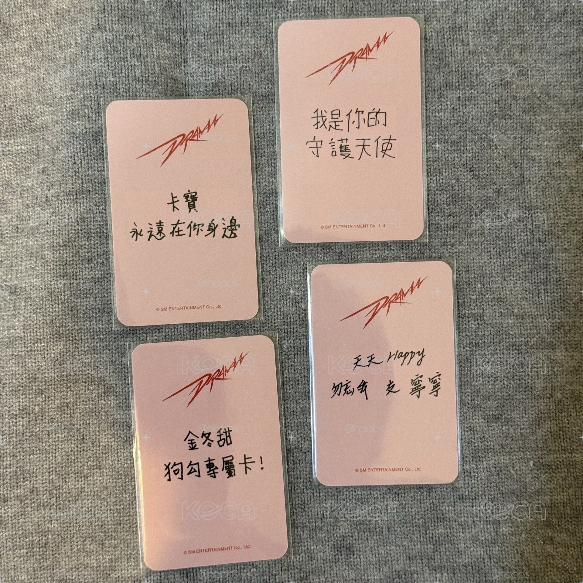 台灣簽售系列 簽售特典卡