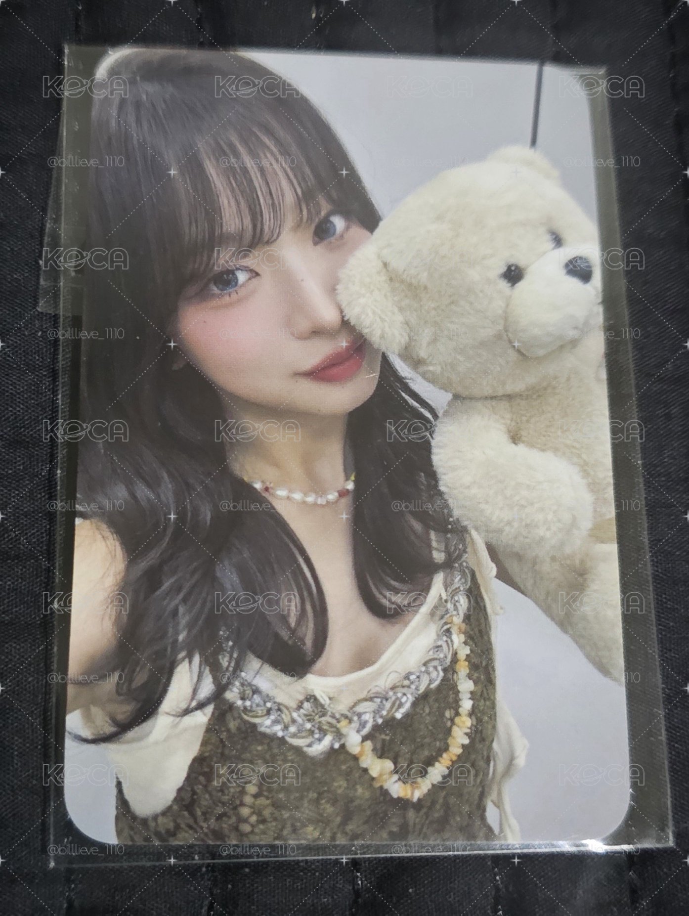迷你五 IR 2.0 簽售卡 熊玩偶 ver. 大里春菜 Haruna