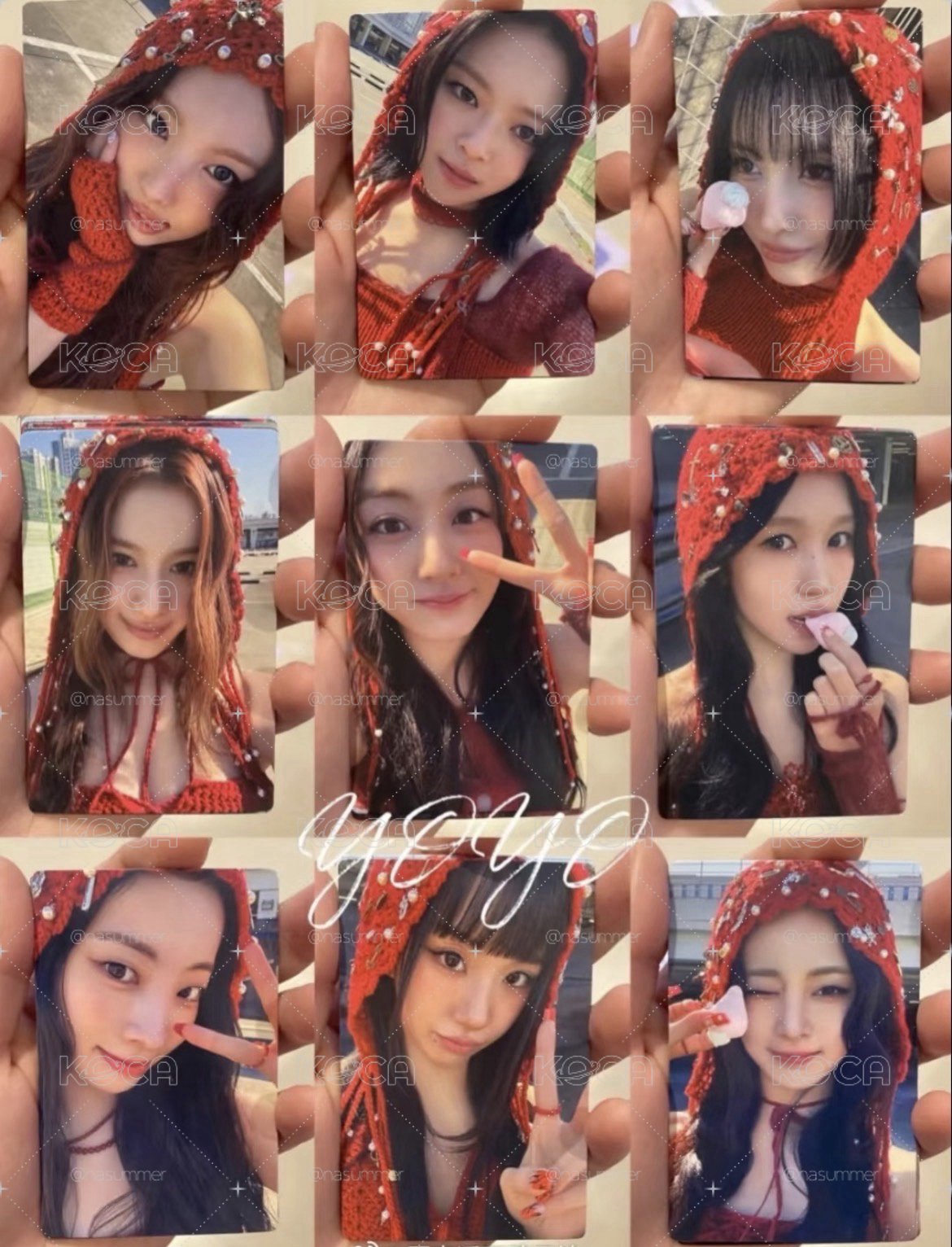 🩵TWICE 仁川場入場卡 Day2 小紅帽