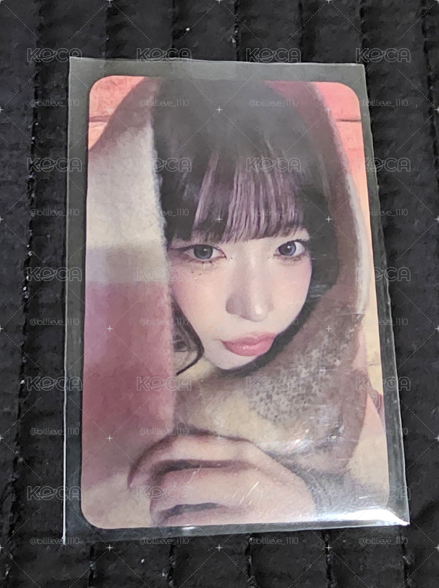 迷你五 ny 1.0 簽售卡 圍巾 ver.大里春菜 Haruna