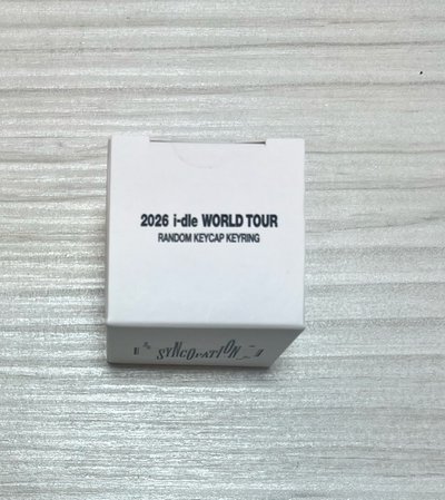 idle世巡香港場隨機鍵帽鑰匙圈