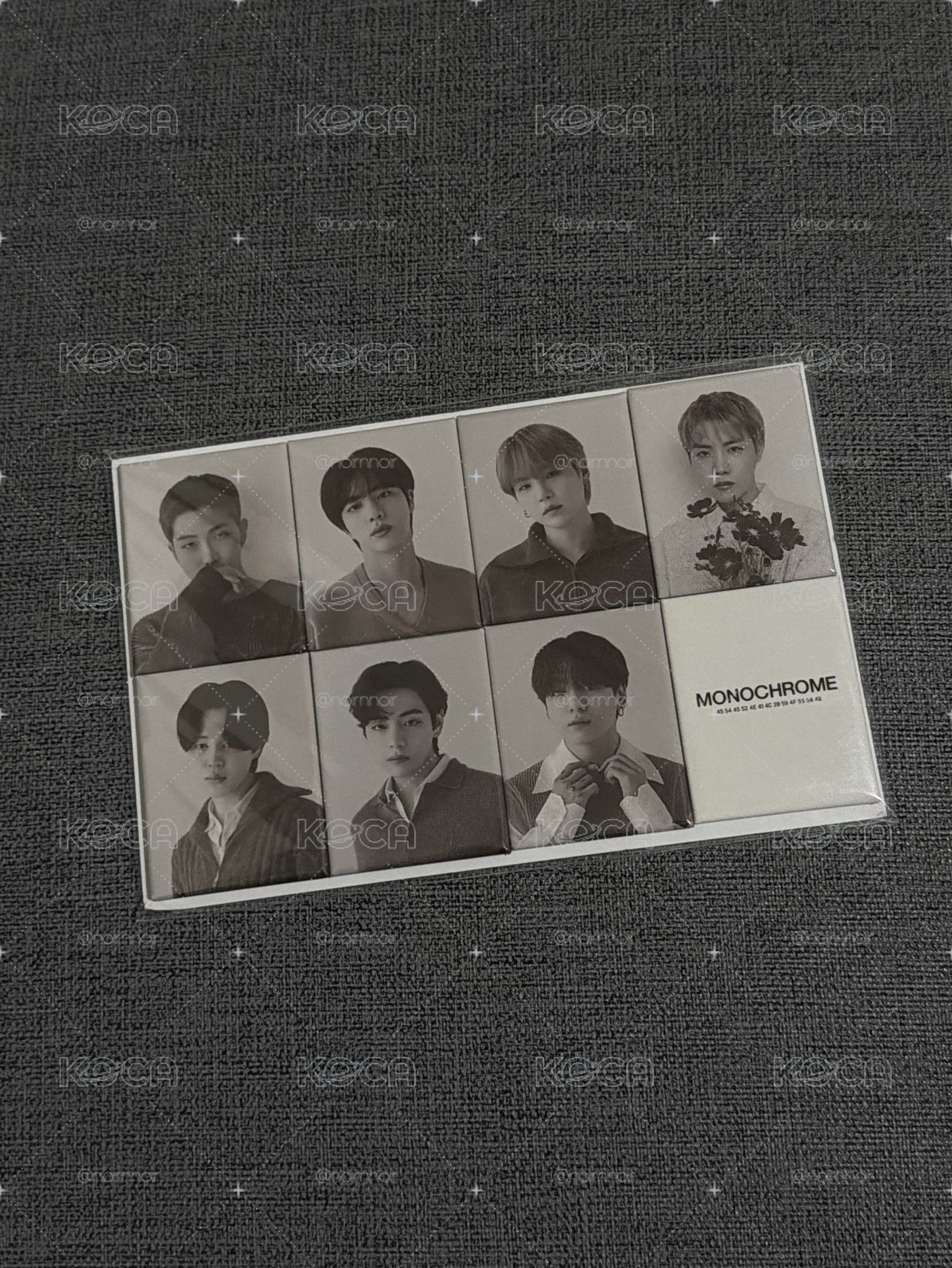 BTS MNCR展 磁鐵組
