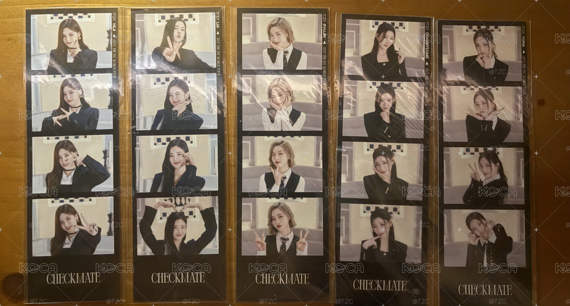 ITZY <checkmate> 人生四格一套