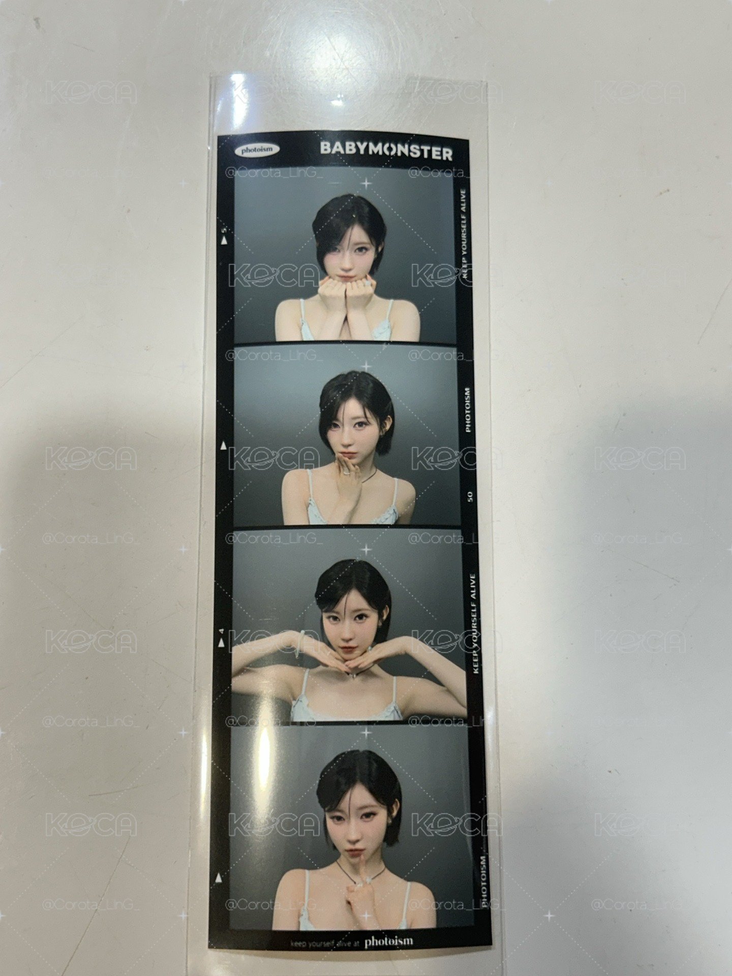 BABYMONSTER snapism人生四格