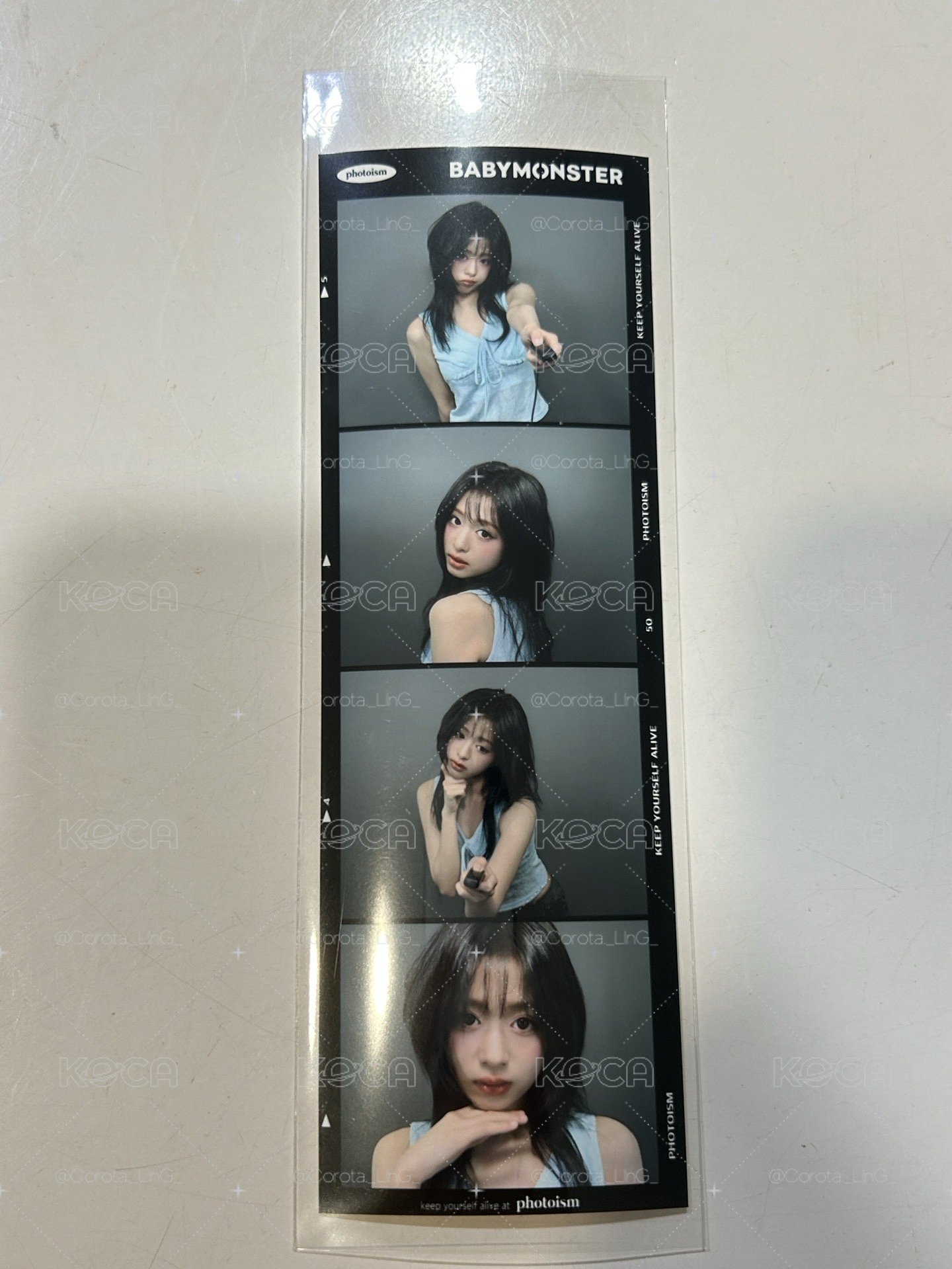 BABYMONSTER snapism人生四格