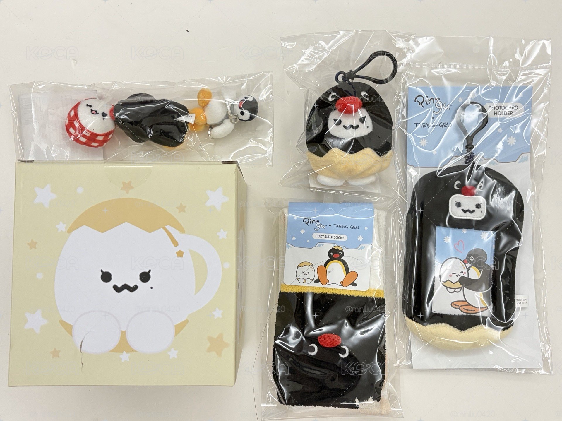 太妍 pingu聯名 太蛋周邊