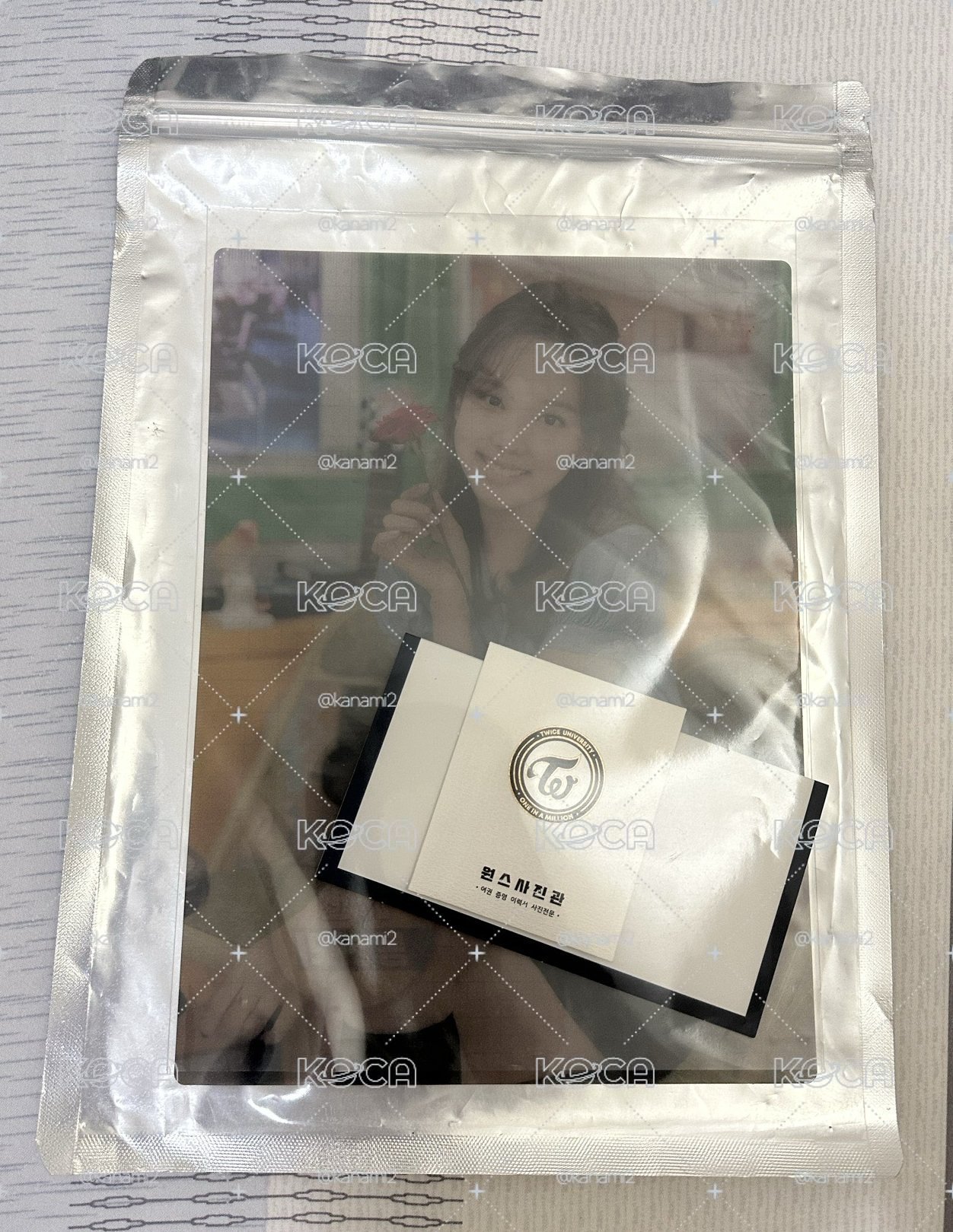 TWICE university 娜璉 安可周邊