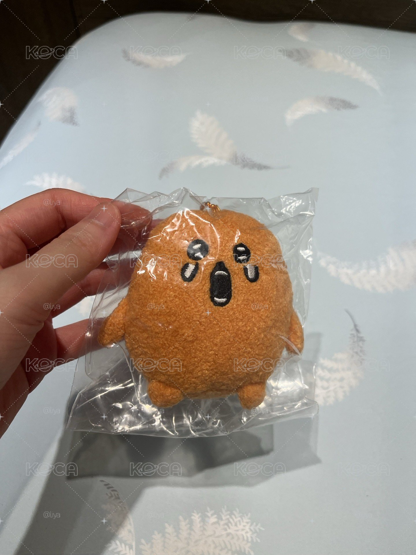 毛絨絨哭臉可樂餅