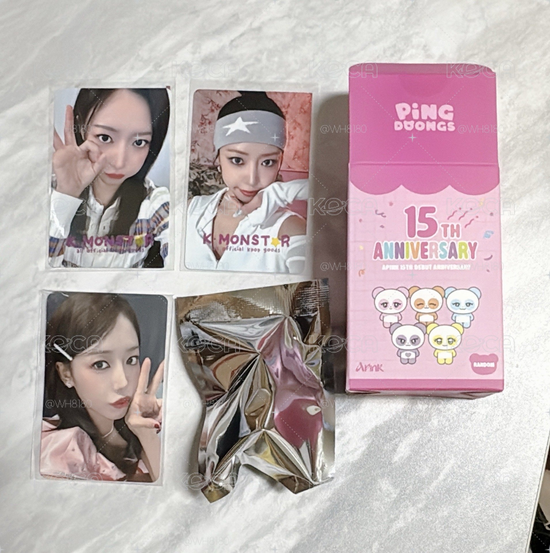 Apink 15週年 SW 周邊 螢幕手機掛飾 滿額卡
