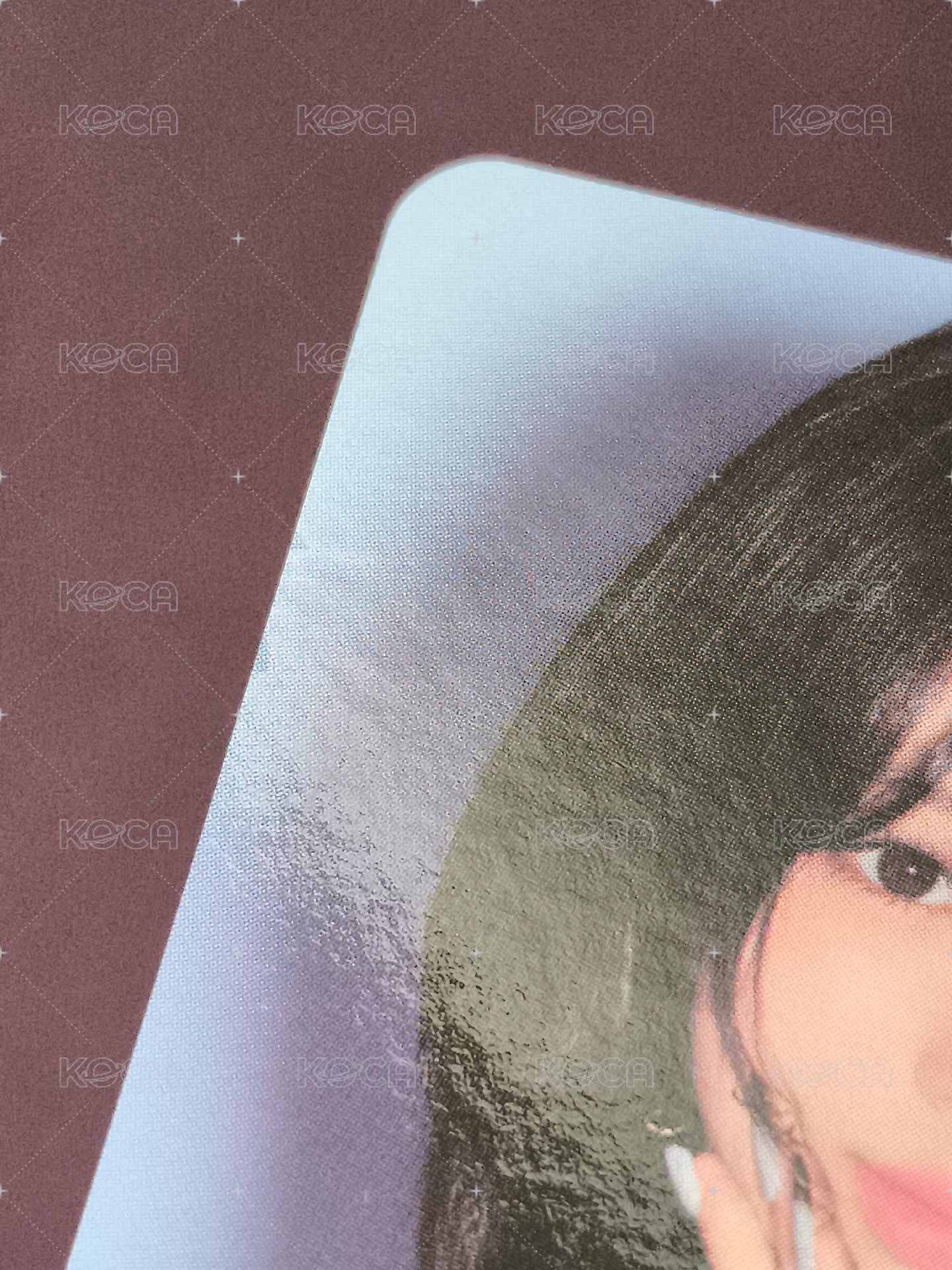卡邊一點壓痕