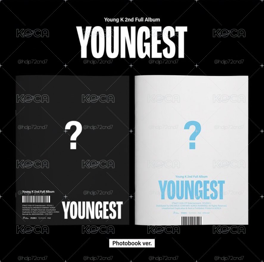 【預購/可直接下單】DAY6 YOUNG K 正規二輯 YOUNGEST FANS SHOP 特典版