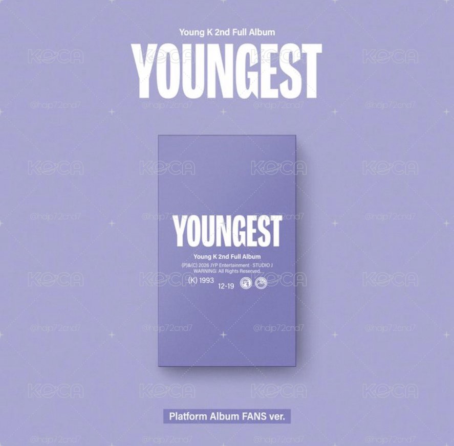 【預購/可直接下單】DAY6 YOUNG K 正規二輯 YOUNGEST FANS SHOP 特典版