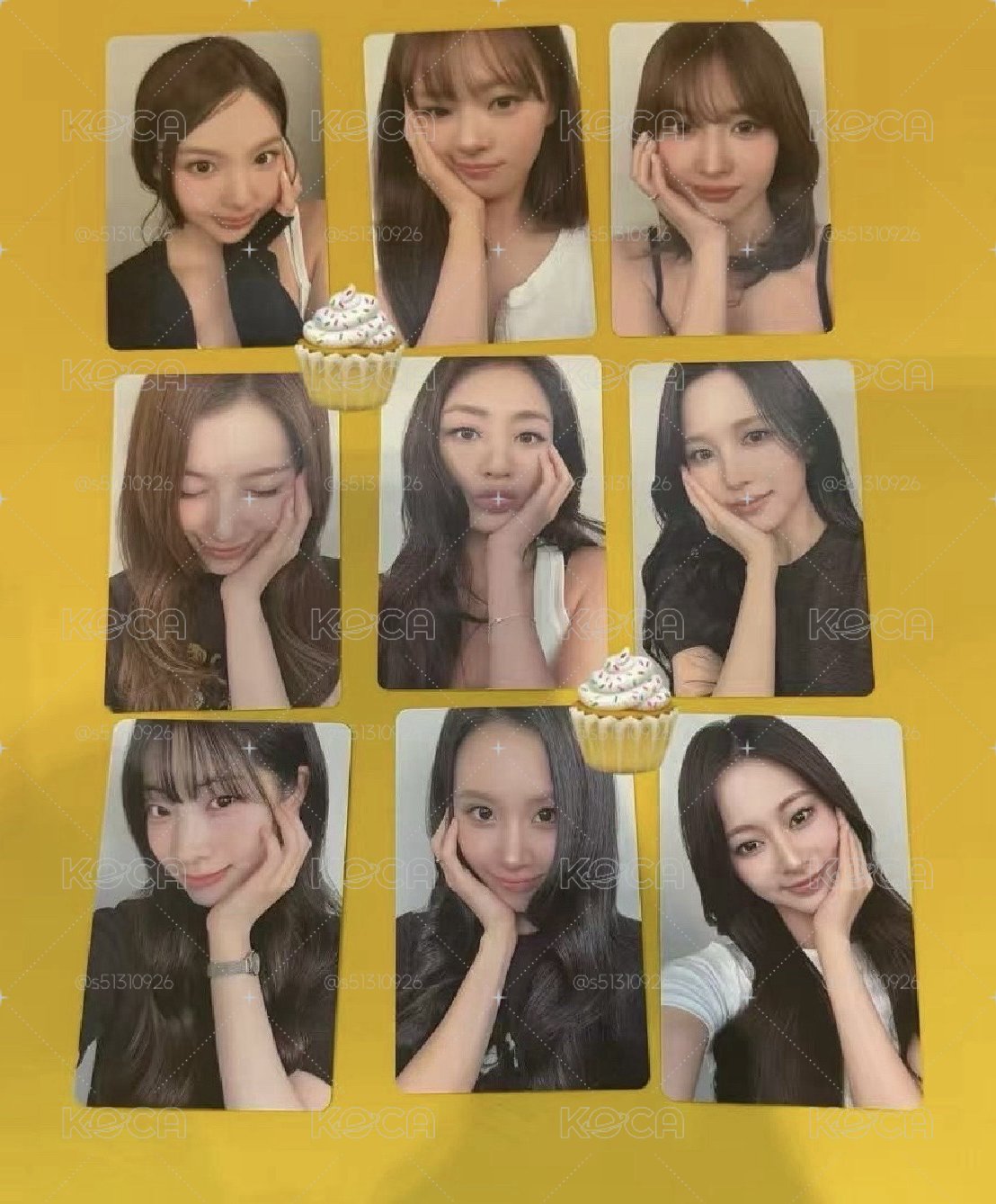TWICE 韓安場 DAY2 入場卡 南+娜璉+彩瑛+紗