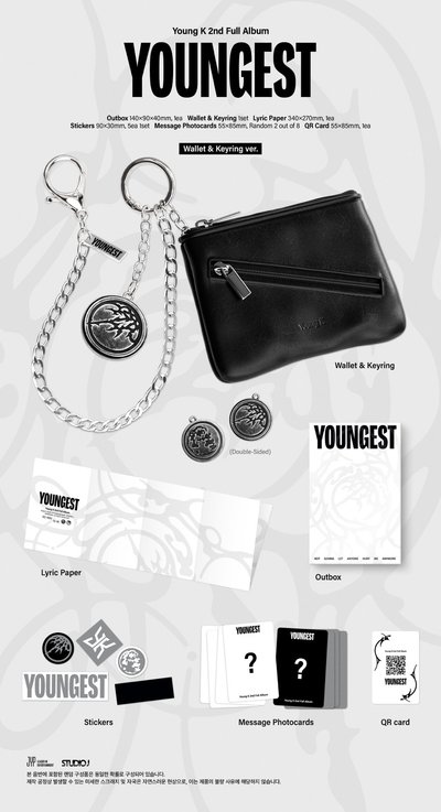 【預購/可直接下單】DAY6 YOUNG K 正規二輯 YOUNGEST FANS SHOP 特典版