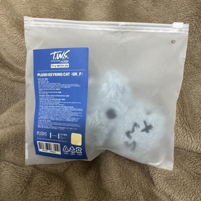 TWS 全新灰貓吊飾