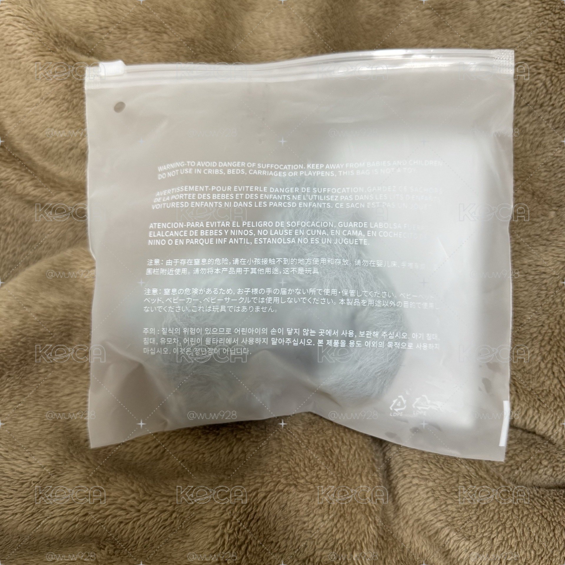 TWS 全新灰貓吊飾