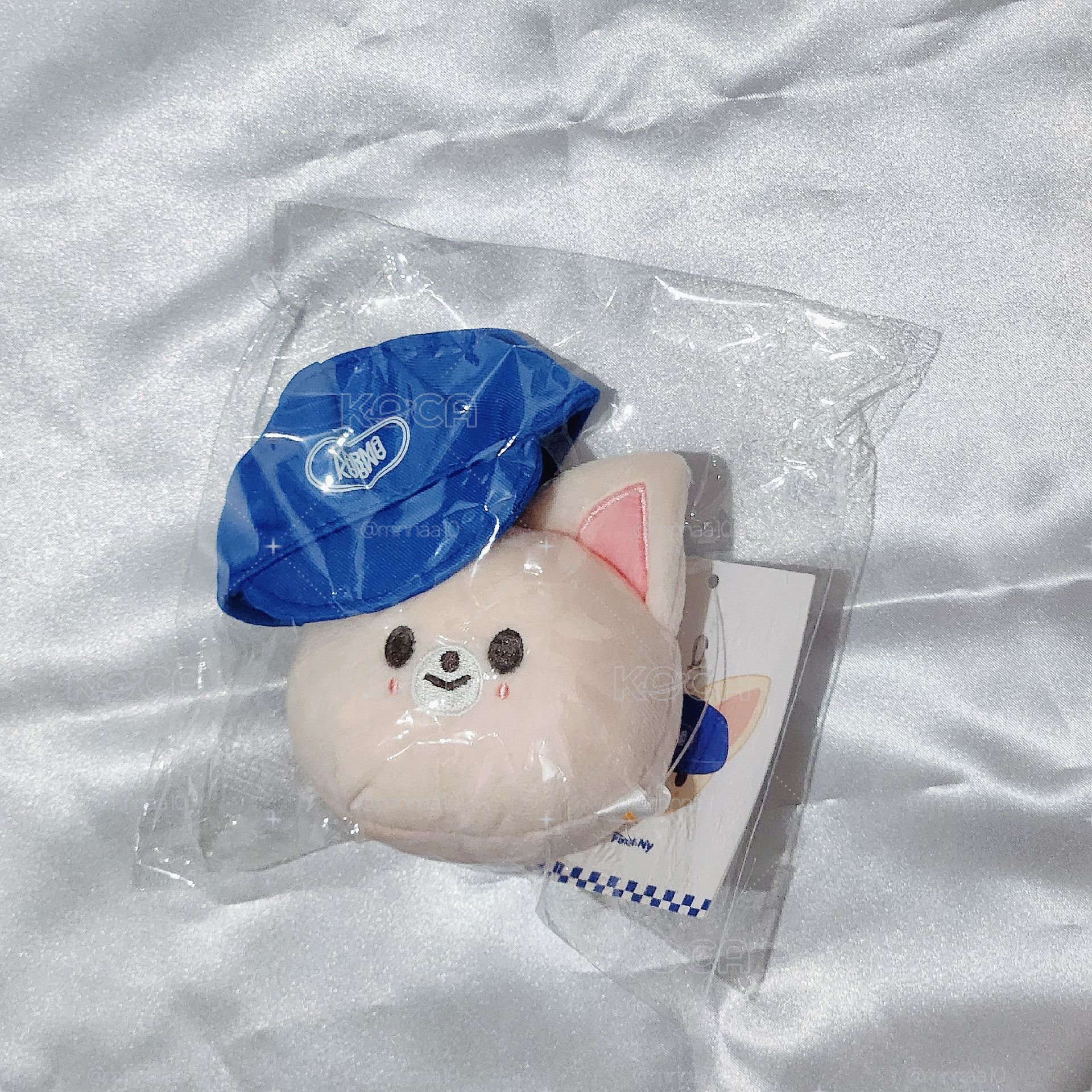 SKZ I.N KARMA快閃店 福西尼 棒球帽大頭吊飾娃