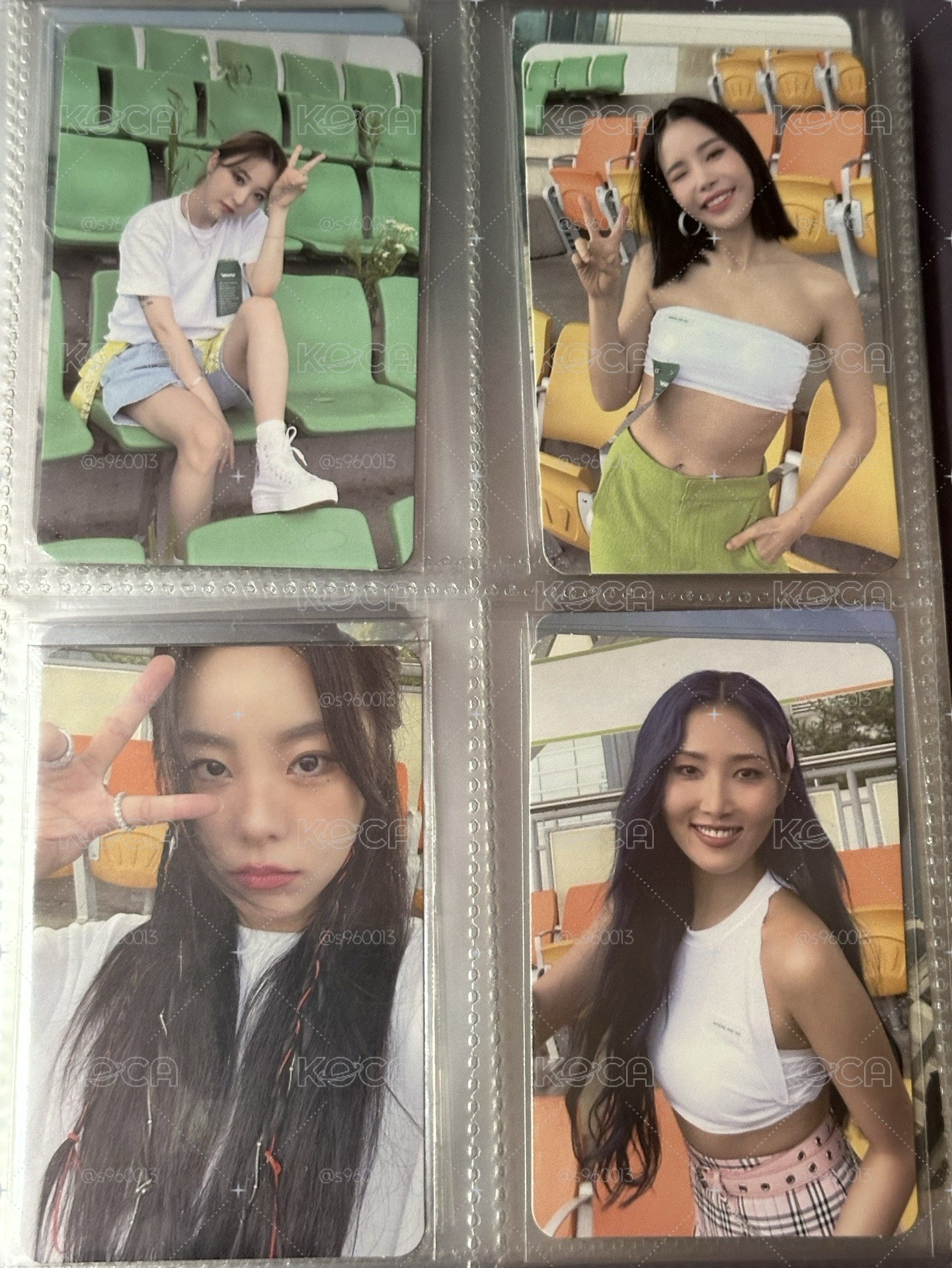 Mamamoo 2021 waw 衣服卡+整套卡 頌樂 玟星 輝人 華莎