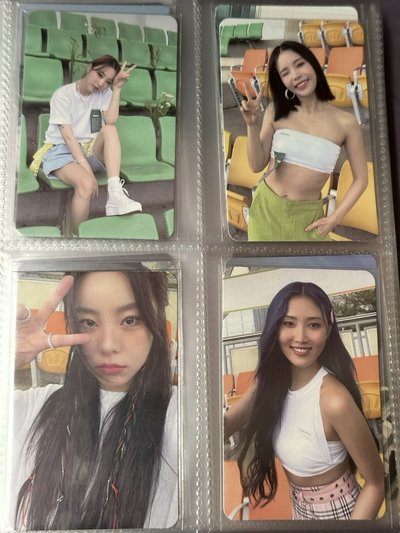 Mamamoo 2021 waw 衣服卡+整套卡 頌樂 玟星 輝人 華莎