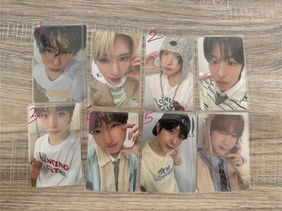 nct wish 滿額卡 隨機卡 日巡 FM 烘焙坊小卡