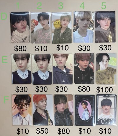 NCT DREAM 小卡