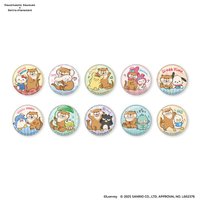 小玩笑小水獺×三麗鷗 徽章扭蛋