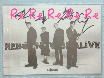 U:NUS 2023《Reborn To Be Alive》Live Showcase Tour 小卡