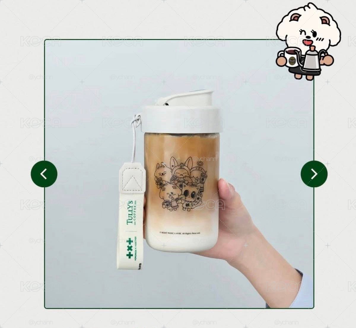 Tully’s Coffee x TXT 聯名隨行杯