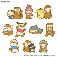 小玩笑小水獺×三麗鷗 金屬徽章盲抽