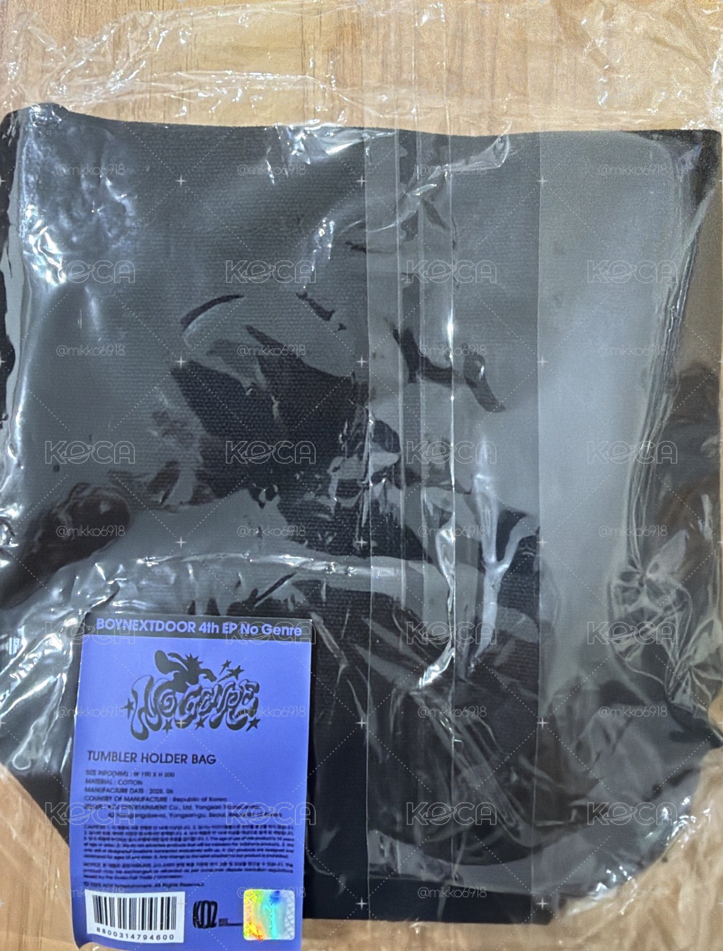 No Genre快閃飲料提袋