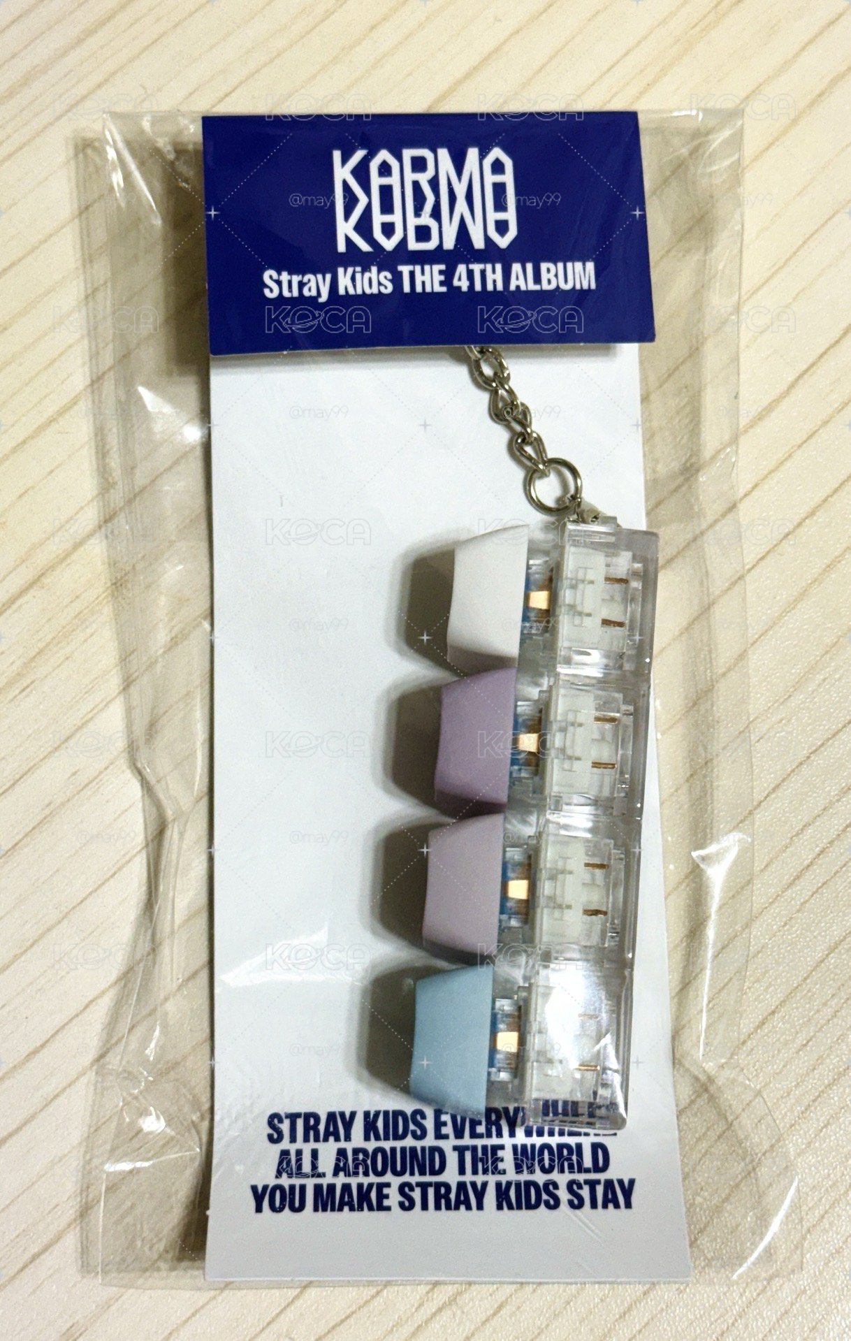 SKZ KARMA快閃店 燦狼鍵帽 全新未拆